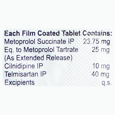 CETANIL TM 25 Tablet 10's - Hypertension-Ang