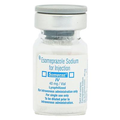 SOMPRAZ IV 40mg Injection 1's - Ulcer/Reflux/Flatulence-Aaa