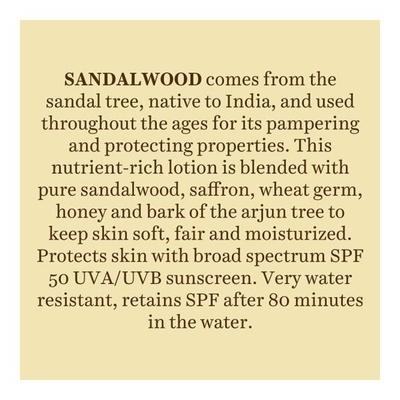 Biotique Sun Shield Sandalwood SPF 50+ UVB/UVA PA+++ Sunscreen Ultra Protective Lotion for All Skin Types 120ml - Face Sunscreen