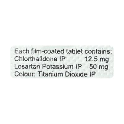 CTD L 12.5/50mg Tablet 10'S - Hypertension-Ang
