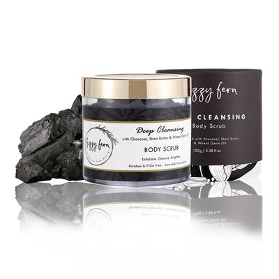 Fizzy Fern Body Scrub - Deep Cleansing 100 gm - Lotions & Creams
