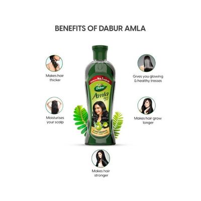 Dabur Amla Hair Oil Hair Oils 450 ml - Hair Oils