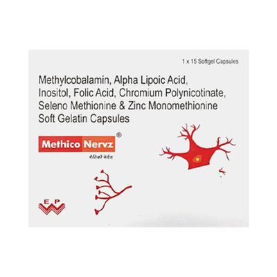 METHICO NERVZ Softgel 15's - Supplements-Vam