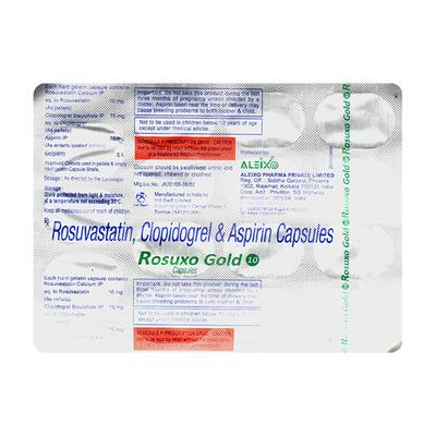 ROSUXO GOLD 10 Capsule 15's - Blood Clot-Ant