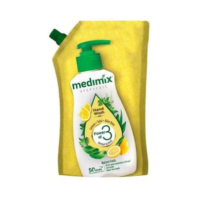 Medimix Lemon Tulsi Hand Wash 750 ml - Soaps