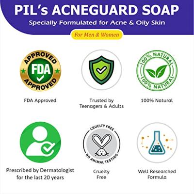 Acneguard Soap (Pack Of 4 X 75 g) 1's - Soaps