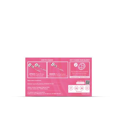 LetsShave Evior 6 Shaving Razor - Women (Pack of 1) - Shaving & Hair Removal