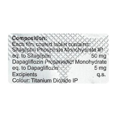 MSN SITA D 5/50 Tablet 10's - Diabetes-Ant