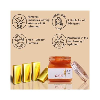 Jeva Gold Face Lightening Gel 380 ml - Face Gels