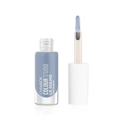 Chambor Colour Studio Le Squad Nail Enamel N 401 Bae Blue 6 ml - Nail Polish