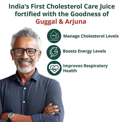 Vansaar 45+ Cholesterol Balance Juice 1 L - Ayurvedic Juices