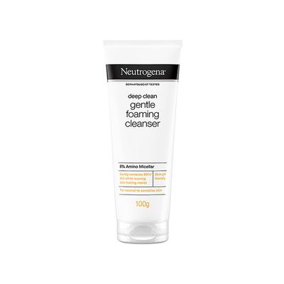 Neutrogena Deep Clean Foaming Cleanser 100 Ml (N) - Scrubs & Exfoliants