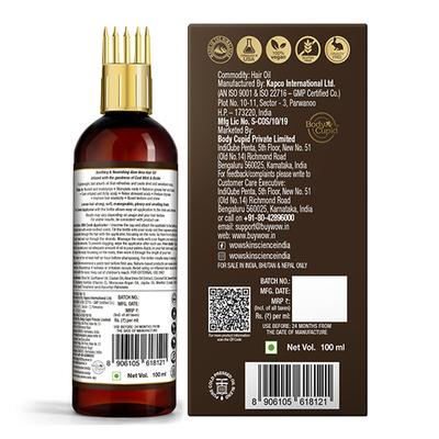 WOW Skin Science Aloe Vera Hair Oil - with Comb Applicator 100 ml - Hair Oils