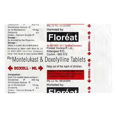 DOXOLL ML Tablet 10's - Asthma/COPD-Ast