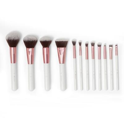 bh cosmetics Crystal Quartz 12 Piece Brush Set 1's - Lens Solution & Accessories