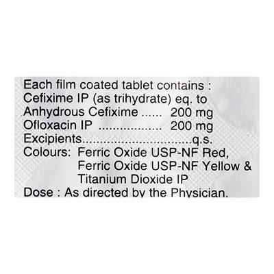 Ceftas O Tablet 10'S - Bacterial Infections-Cep