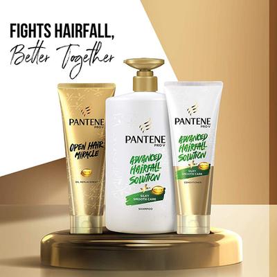 Pantene Advanced Hairfall Solution Anti-Hairfall Silky Smooth Shampoo for Women 1000 ml - Shampoos