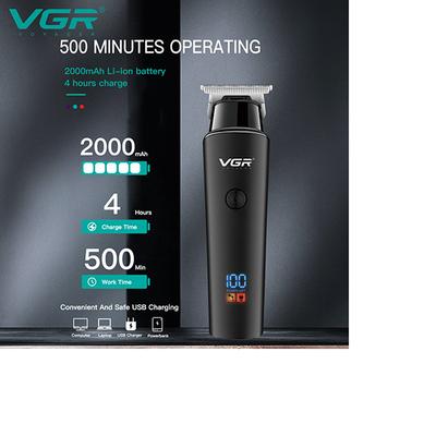 VGR V-937 Trimmer 500 min Runtime 3 Length Settings (Black) 1's - Trimmers