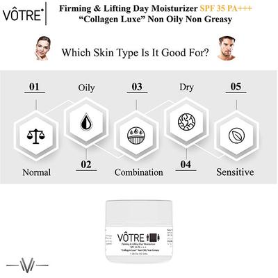 Votre Firming & Lifting Collagen Luxe SPF 35 PA++ Day Moisturiser 30 gm - Face Moisturizers