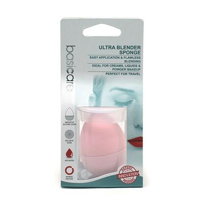 Basicare Ultra Blender, Pink, With Silicon Cover 1's - Sponges & Applicators