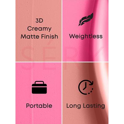 Sery Say Cheez Creamy Matte Lipstick Natural Nude, Nude Pink, CL07 3.5 gm - Lipsticks