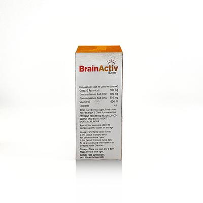 BRAINACTIV MANGO FLAVOUR Drops 30ml - Supplements-Vam