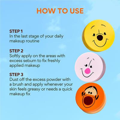 Innisfree No Sebum Mineral Powder For Oil Control, Makeup Fixer - Tigger 5 gm - Loose Powder