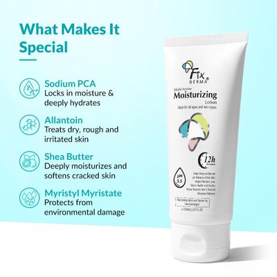 Fixderma Moisturizing Lotion Ideal For All Skin Types 150 ml - Face Gels