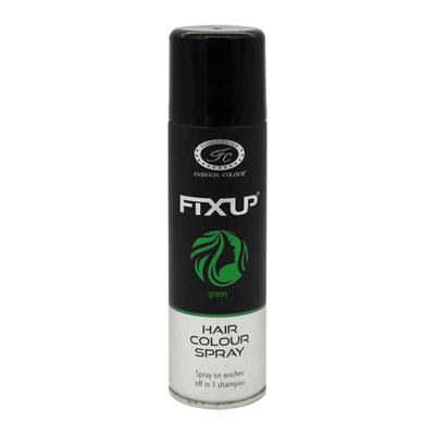 Fashion Colour Hair Colour Spray, Green 150 ml - Hair Sprays & Mists