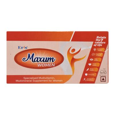 MAXUM WOMEN Tablet 10's - Supplements-Vam