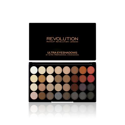 Makeup Revolution Ultra 32 Eyeshadow Palette Flawless 2 20 gm - Face Palettes