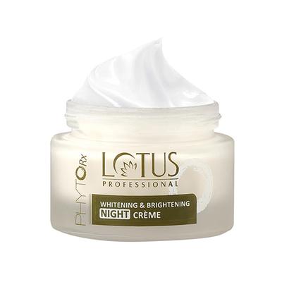 Lotus Professional Phytorx Whitening & Brightening Night Cream 50 gm - Night Cream