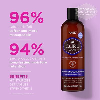 Hask Curl Care Detangling Conditioner 355 ml - Curly Hair