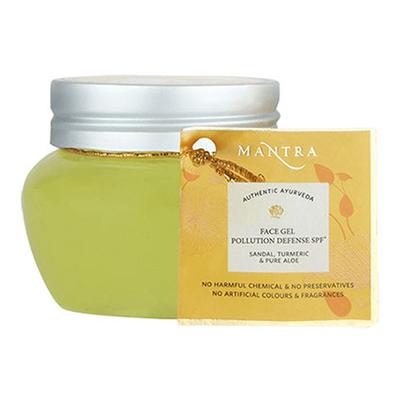 Mantra Sandal Turmeric and Pure Aloe Pollution Defense Face Gel 100 gm - Face Gels