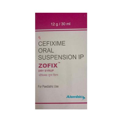 Zofix 50mg Dry Syrup 30ml - Bacterial Infections-Cep
