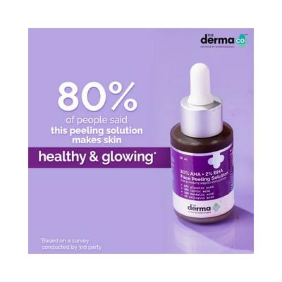 The Derma Co. 30 Percent AHA Plus 2 Percent BHA Face Peeling Solution 30ml - Bb & Cc Creams