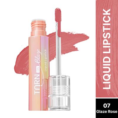 Swiss Beauty Select Turn On Glaze Liquid Lipstick, Vinyl-Like-Shine Glaze Rose 3 ml - Liquid Lipsticks