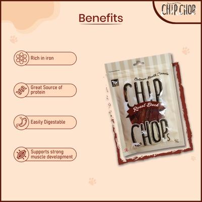 Chip Chops Roast Duck Strips 70 gm - Petfood