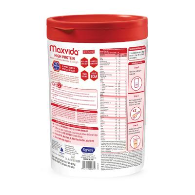 Maxvida High Protein Powder - Vanilla Flavour (Jar) 400 g - Protein Drink