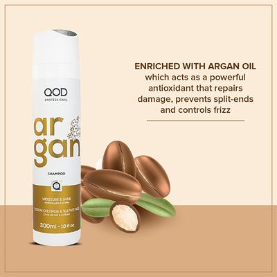QOD Professional Argan Shampoo 300 ml - Shampoos