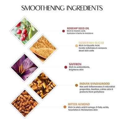 Mintree Certified Organic Calming Sugar Scrub, Exfoliates and Brightens Skin, Removes Tan 150 gm - Scrubs & Exfoliants