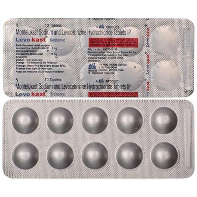 Levokast AX Tablet 10'S - Cough And Cold-Cou
