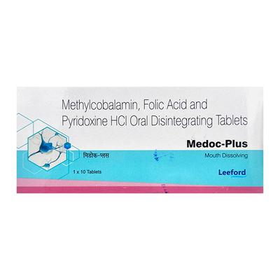 MEDOC PLUS MOUTH DISSOLVING Tablet 10's - Supplements-Vam