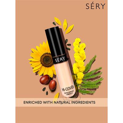 Sery Hi - Cover Super Coverage Concealer - Warm Beige 5 ml - Concealer