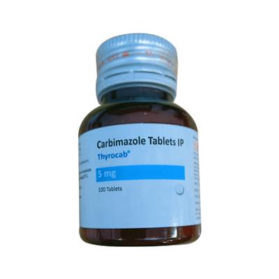 Thyrocab 5mg Tablet 100'S - Hyperthyroidism-Ant
