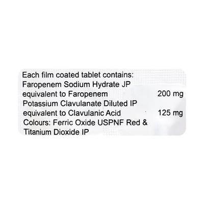 FARONEM CV Tablet 10's - Bacterial Infections-OBL