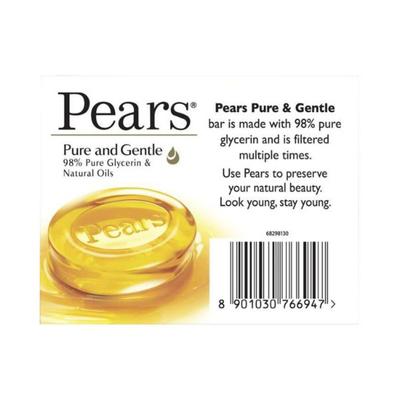 Pears Pure & Gentle Bathing Bar 100 gm - Soaps