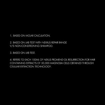 Nexxus Promend oil Resurrection Hair Serum, Bond Repair & Fizz Reduction 100 ml - Hair Serums