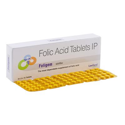 Foligem Tablet 15'S - Iron Supplement/Anaemia-Vma
