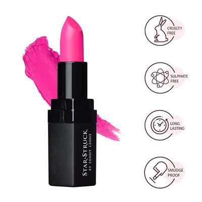 Star Struck by Sunny Leone Intense Matte Lipstick Foxy Fuchsia 4.2 gm - Lipsticks